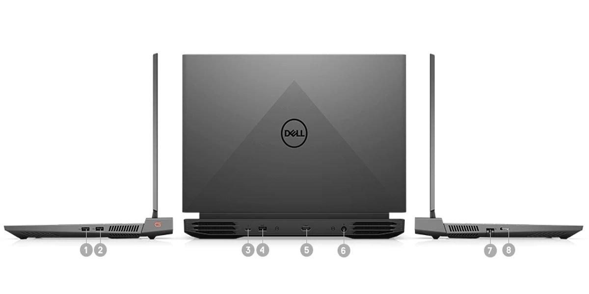 ورودی های لپ تاپ Dell G15 5511 Special Edition