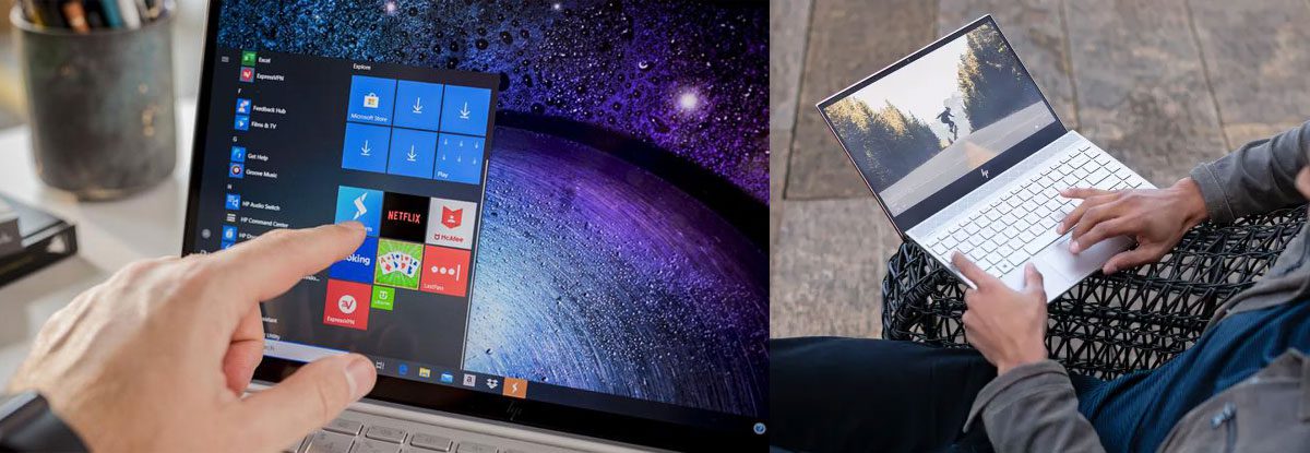 نمایشگر لمسی لپتاپ HP Envy 13 