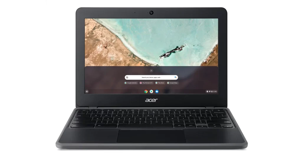 مدل : acer chromebook 311 پردازنده : celeron N4020 رم : 4GB حافظه : 32GB گرافیک : Intel صفحه نمایش : 11.6Inch HD توجه داشته باشین سیستم عامل ان کروم است و با ویندوز تفاوت دارد اوپن باکس کارتن اورجینال